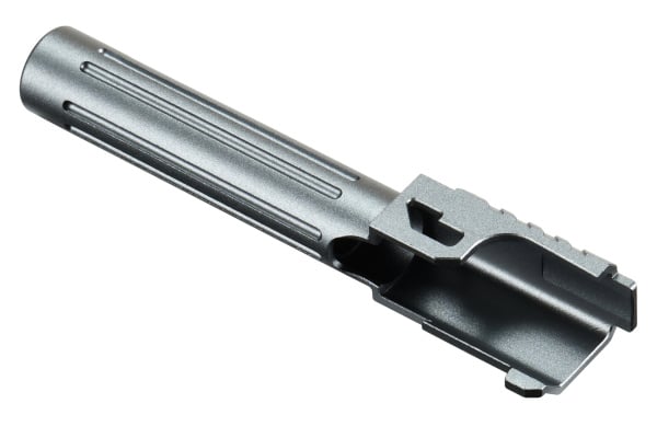 ACW Aluminum Ported Outer Barrel for TM G19 Gen3 GBB Airsoft Pistols (Grey)