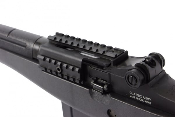 Classic Army M14 Proline AEG Airsoft Rifle w Scope Mount ( Black ) Factory Direct