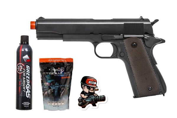 MAYO GANG BUDGET GBB COMBO #5 R31-C ARMY ARMAMENT AIRSOFT PISTOL