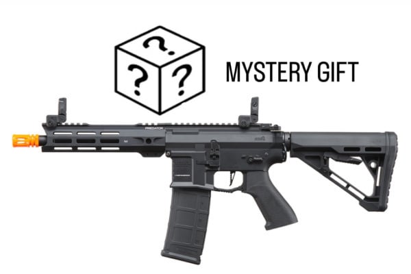Lancer Tactical Gen 4 Predator 8" CQB AEG Mystery Gift Combo