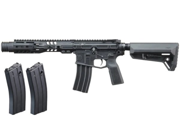 SLR Rifleworks B15 SD 9" MWS ADG GBBR Magazine Combo (Black)