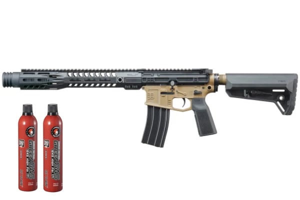 SLR Rifleworks B15 SD 13" MWS ADG GBBR Green Gas Combo (Two-Tone)