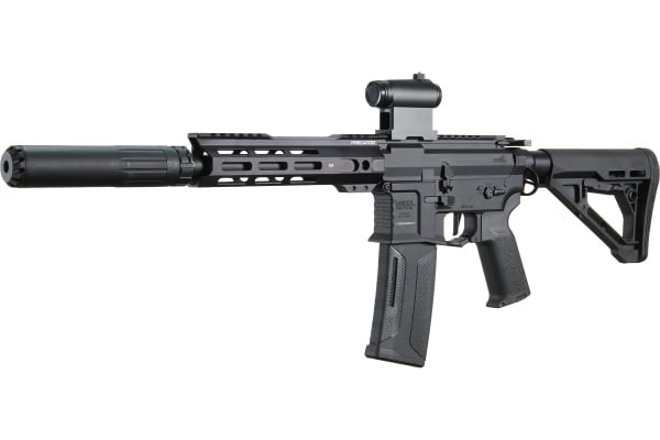 Lancer Tactical Gen 4 Predator 8" CQB AEG Optic & Suppressor Combo