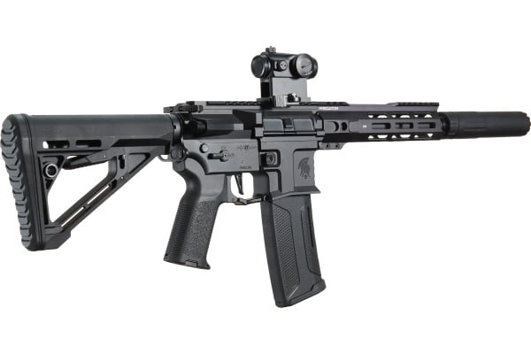 Lancer Tactical Gen 4 Predator 8" CQB AEG Optic & Suppressor Combo