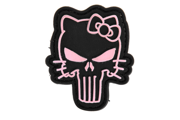 Emerson Punisher Kitty PVC Patch Velcro ( Pink )