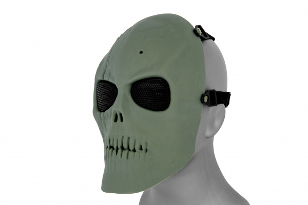 Emerson Mesh Scarred Skull Mask ( Option )
