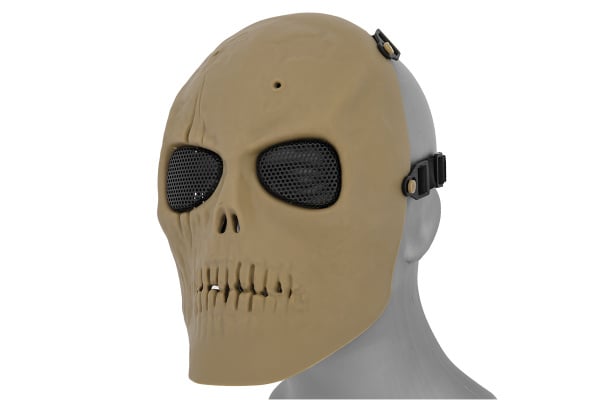 Emerson Mesh Scarred Skull Mask ( Option )