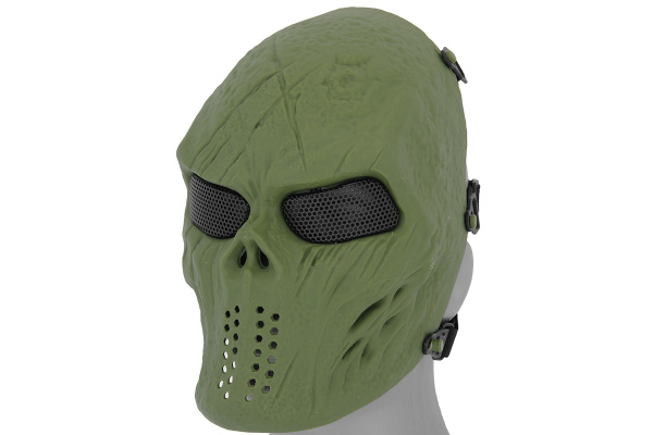 Emerson Villain Skull Mesh Face Mask ( Option )