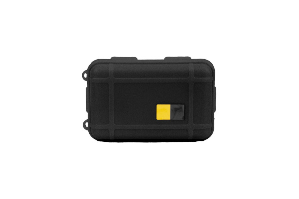WoSport Nylon Polymer Padded Accessory Case ( Black )