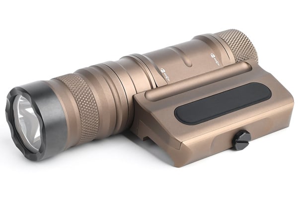 ACW 1800 Lumen Rail Mounted Tactical Flashlight (Dark Earth)