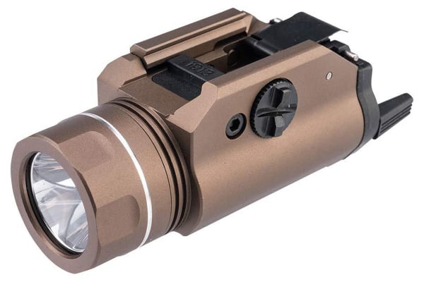 ACW 700 Lumen Rail Mounted Tactical Flashlight (Dark Earth)