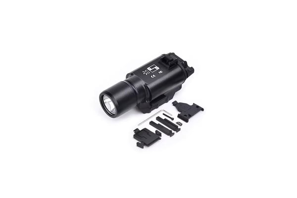 Atlas Custom Works X300-B Picatinny Mount Pistol Scout Light (Black)
