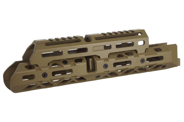 ACW Medium Handguard For CYMA AKM/74S/105 Airsoft Rifles (Tan)
