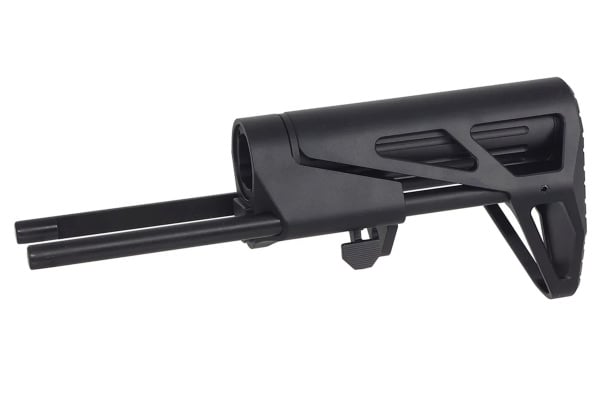Atlas Custom Works MDX Retractable CQB Stock for M4 AEG Rifles (Black)