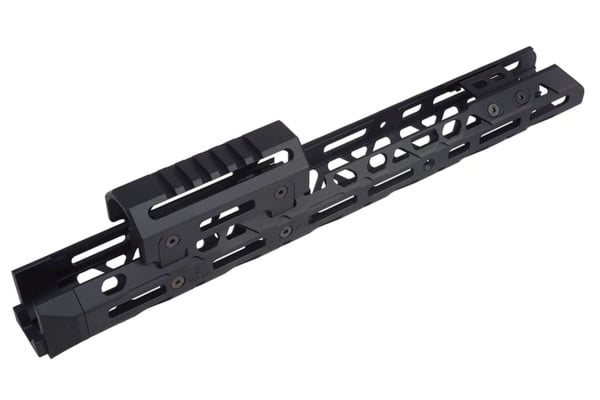 ACW Extended Handguard Type 2 For CYMA AKM/74S Airsoft Rifles (Black)