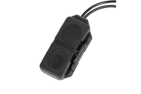 Atlas Custom Works Dual Remote Control Tactical PEQ Flashlight Switch (Black)