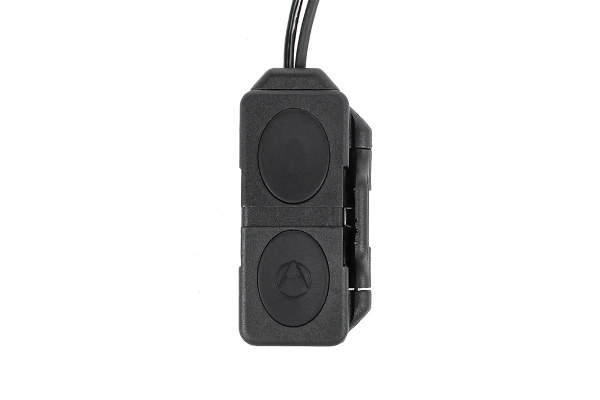 Atlas Custom Works Dual Remote Control Tactical PEQ Flashlight Switch (Black)