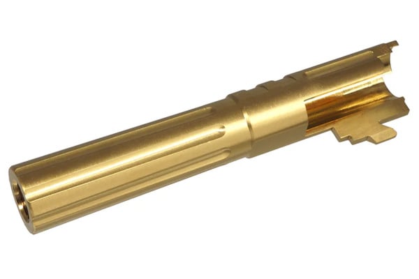 ACW 4.3 Stainless Outer Barrel For TM Hi-Capa GBB Pistols (Gold)
