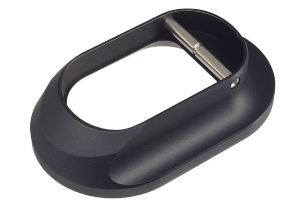 ACW Aluminum XL Magwelll For Airsoft CNC Aluminum Pistol Grips (Matte Black)