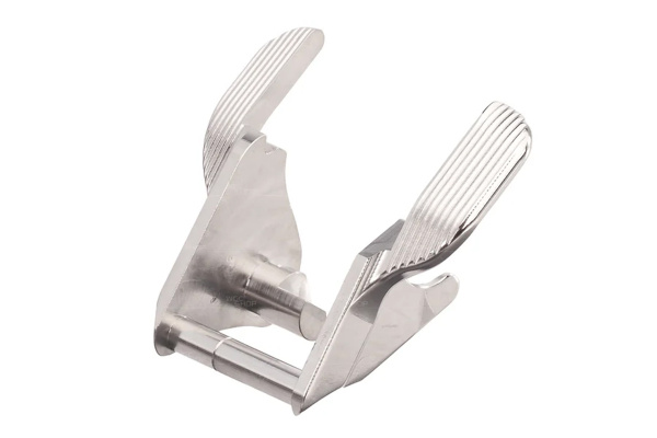 ACW Stainless Hi-Capa Ambi Thumb Safety (Silver)