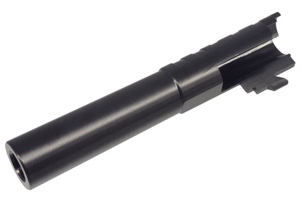 ACW Infinity SVP Stainless Steel 4.3 Outer Barrel For Hi-Capa GBB Airsoft Pistols (Black)