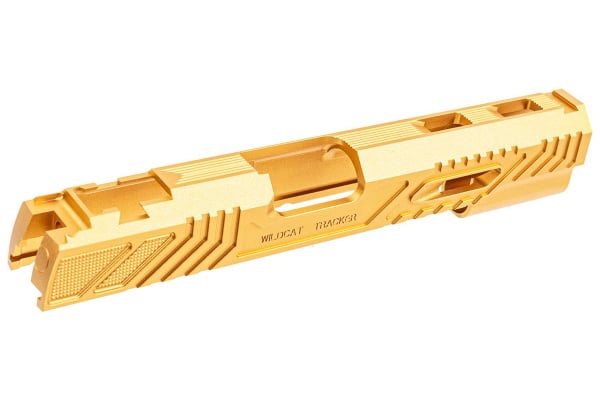 ACW CNC Aluminum Hi-Capa Limcat Style WildCat Slide (Gold)