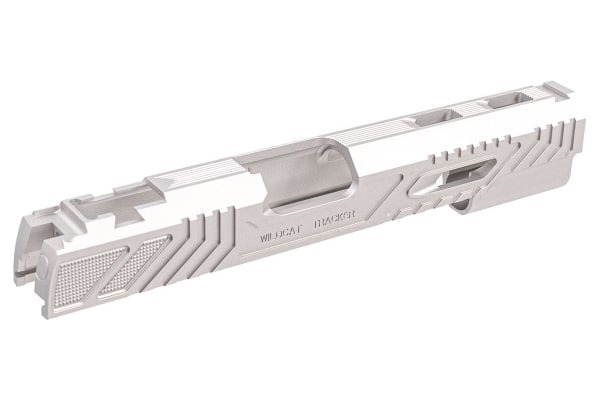 ACW CNC Aluminum Hi-Capa Limcat Style WildCat Slide (Silver)