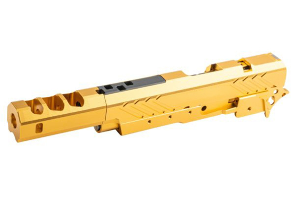 ACW INF Style IMM 7" Open Conversion Kit For TM Hi-Capa GBB Airsoft Pistols (Gold/Black)