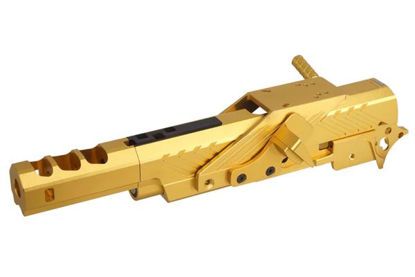 ACW INF Style IMM 7" Open Conversion Kit For TM Hi-Capa GBB Airsoft Pistols (Gold/Black)
