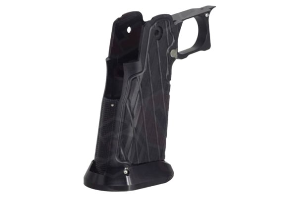 ACW CNC Aluminum Type 11 Infinity Honey Grip for Tokyo Marui Hi-Capa Airsoft Pistols (Black)
