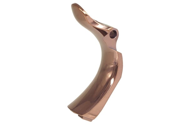 ACW Stainless Non-Functional Grip Safety For GBB Airsoft Pistol Grips (FDE)