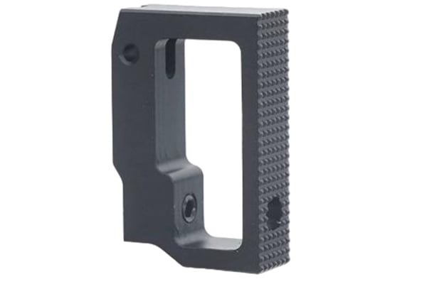 ACW Aluminum Medium Flat Adjustable Trigger For TM Hi-Capa GBB Airsoft Pistols (Black)