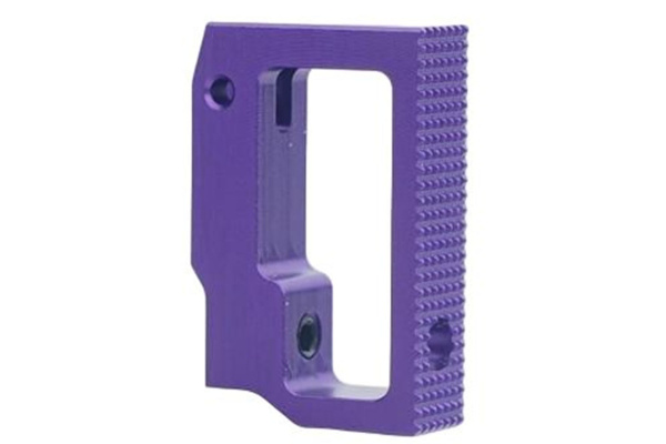 ACW Aluminum Medium Flat Adjustable Trigger For TM Hi-Capa GBB Airsoft Pistols (Purple)