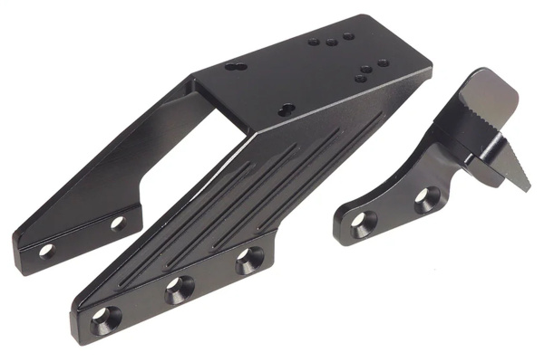 ACW Infinity Optic Mount With Thumb Rest For Hi-Capa GBB Airsoft Pistols (Black)