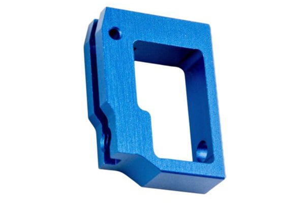 ACW Aluminum Long Flat Adjustable Trigger For TM Hi-Capa GBB Pistols (Blue)
