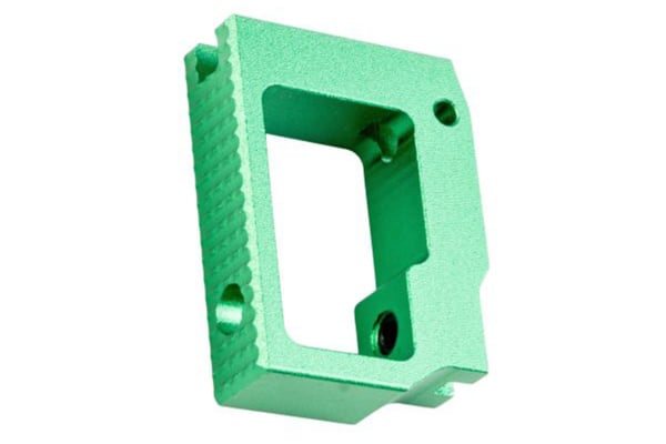 ACW Aluminum Long Flat Adjustable Trigger For TM Hi-Capa GBB Pistols (Green)