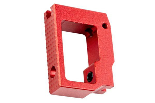 ACW Aluminum Long Flat Adjustable Trigger For TM Hi-Capa GBB Pistols (Red)