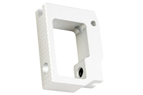ACW Aluminum Long Flat Adjustable Trigger For TM Hi-Capa GBB Pistols (Silver)