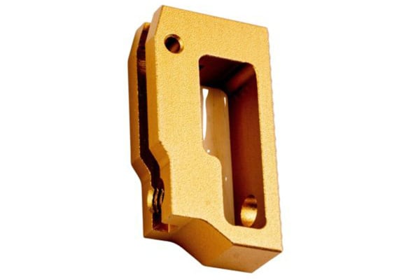 ACW Aluminum Short Flat Adjustable Trigger For TM Hi-Capa (Gold)