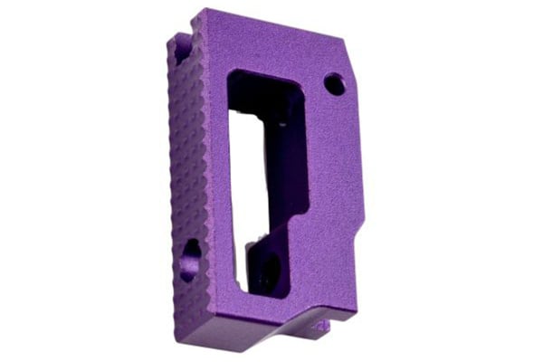 ACW Aluminum Short Flat Adjustable Trigger For TM Hi-Capa (Purple)