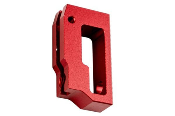 ACW Aluminum Short Flat Adjustable Trigger For TM Hi-Capa (Red)