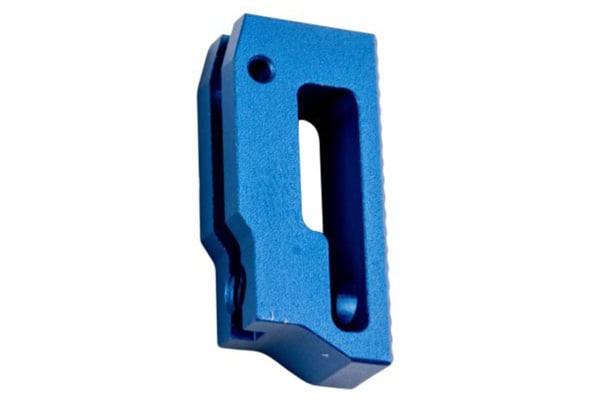ACW Aluminum Extra Short Flat Adjustable Trigger For TM Hi-Capa (Blue)