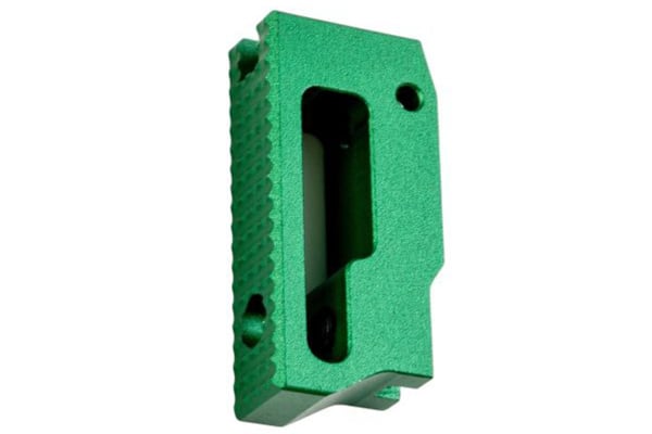 ACW Aluminum Extra Short Flat Adjustable Trigger For TM Hi-Capa (Green)