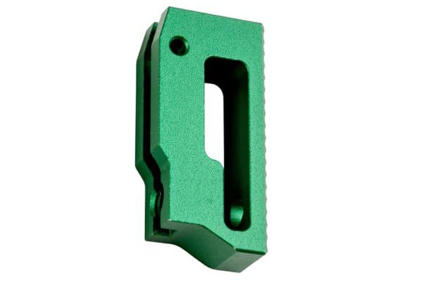 ACW Aluminum Extra Short Flat Adjustable Trigger For TM Hi-Capa (Green)