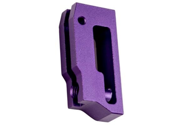 ACW Aluminum Extra Short Flat Adjustable Trigger For TM Hi-Capa (Purple)
