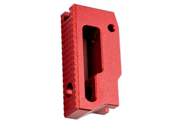 ACW Aluminum Extra Short Flat Adjustable Trigger For TM Hi-Capa (Red)