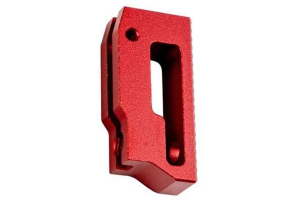 ACW Aluminum Extra Short Flat Adjustable Trigger For TM Hi-Capa (Red)