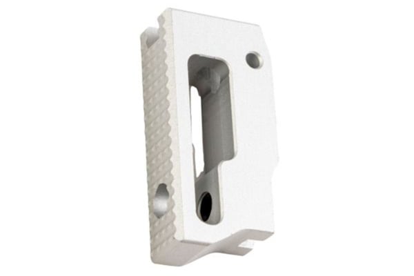 ACW Aluminum Extra Short Flat Adjustable Trigger For TM Hi-Capa (Silver)