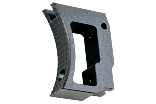 ACW Aluminum Long Curved Adjustable Trigger For TM Hi-Capa (Black)