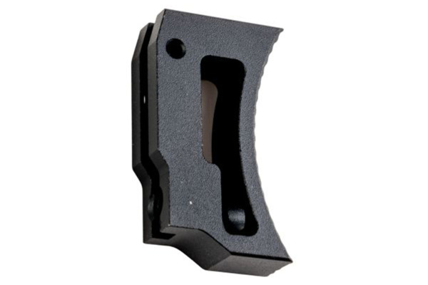 ACW Aluminum Medium Curved Adjustable Trigger For TM Hi-Capa (Black)